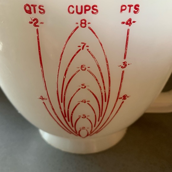 VINTAGE, Tupperware, LARGE measuring cup, 1970’s. No lid. MIX-N-STOR, pour spout - Picture 8 of 8